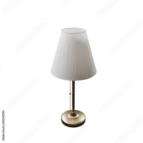 white lamp, transparent