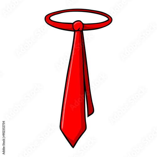 tie vector illustration