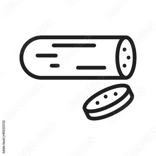 Cucumber  icon vector image. Suitable for mobile application web application and print media.