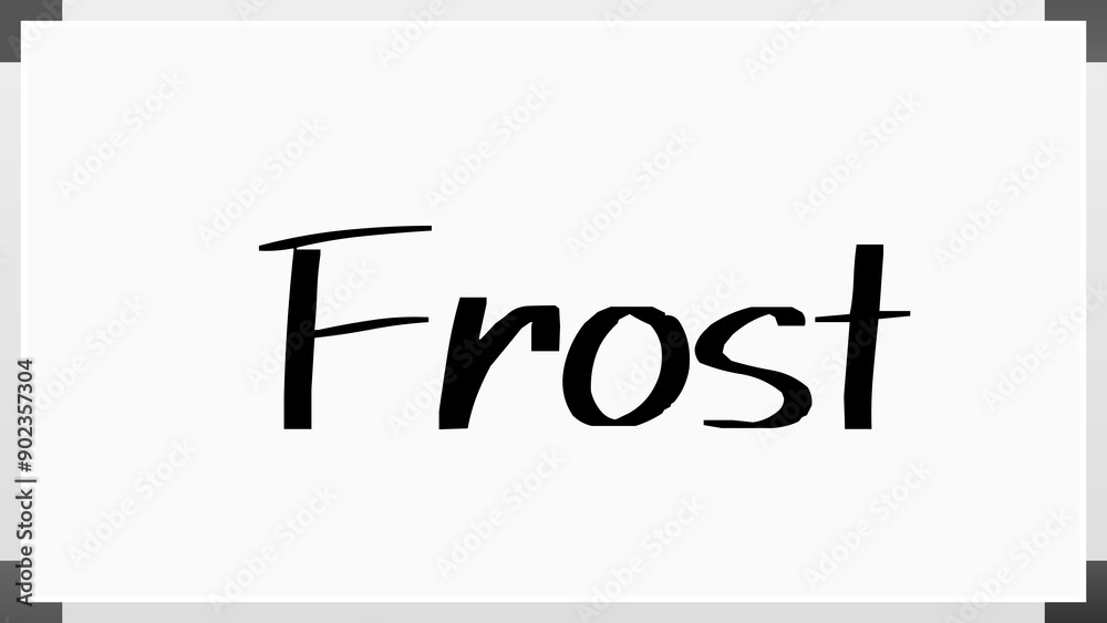 Frost のホワイトボード風イラスト Frost のホワイトボード風イラスト