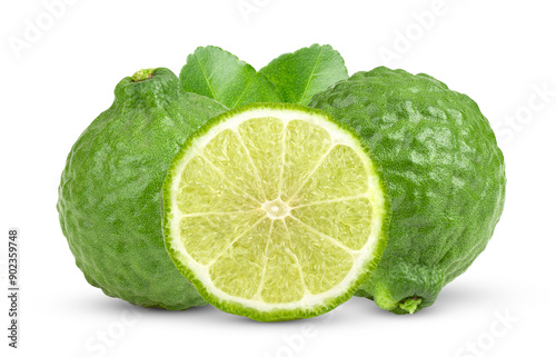 Bergamot isolated on transparent png