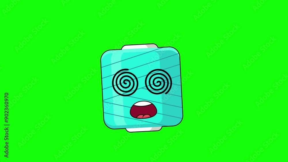 yarn spool Face with spiral eyes, hypnotized expression yarn spool Face with spiral eyes, hypnotized expression