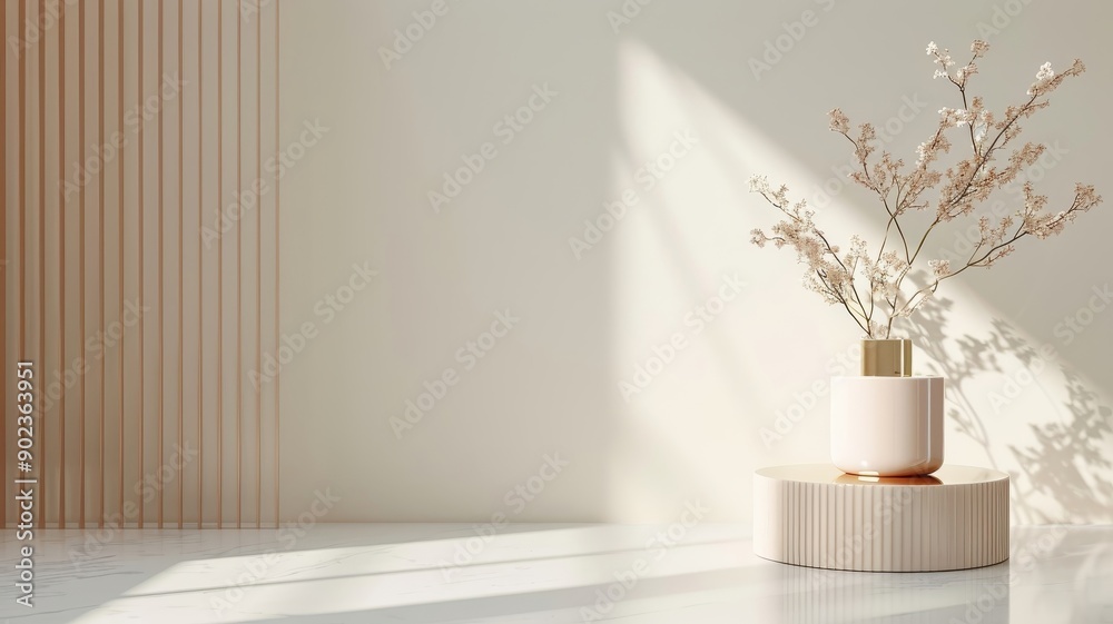 Premium gold podium with sleek design and elegant lighting, ideal for highlighting cosmetic products in style. Premium gold podium with sleek design and elegant lighting, ideal for highlighting cosmetic products in style.