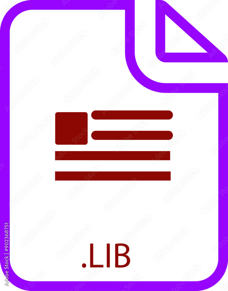 LIB icon 2 color combination mixture LIB icon 2 color combination mixture