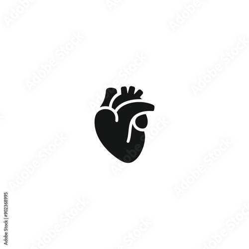 Heart icon vector. EPS 10 editable vector