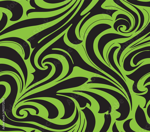 abstract pattern with swirls