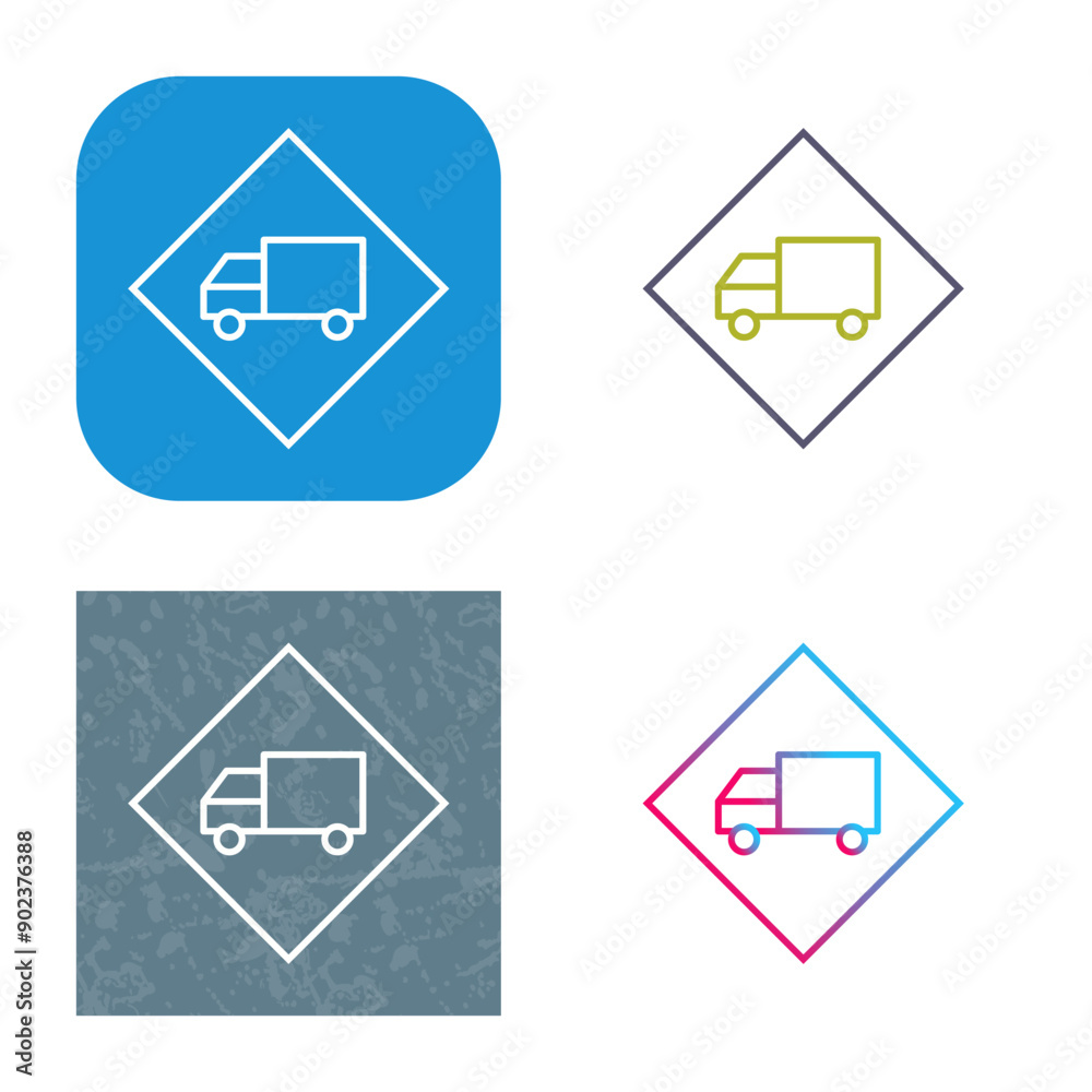 Dangerous Vehicle Icon Design Dangerous Vehicle Icon Design