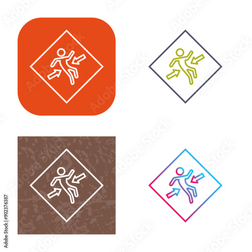 Crush Zone Icon Design
