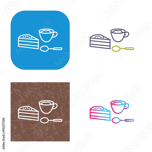 Coffee Served Icon Design