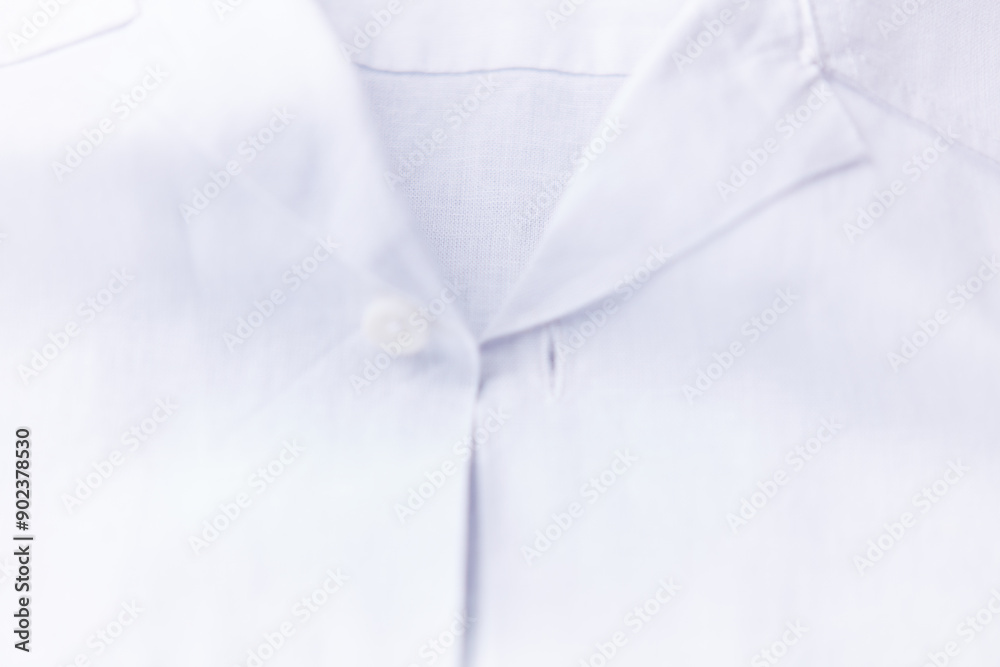 Close up of white Men's shirt. Close up of white Men's shirt.