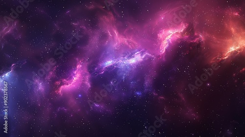 Galaxy background with deep, cosmic colors and detailed star patterns