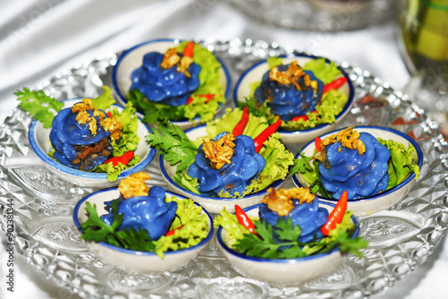 Khanom Chor Muang, a delicious traditional Thai dessert.