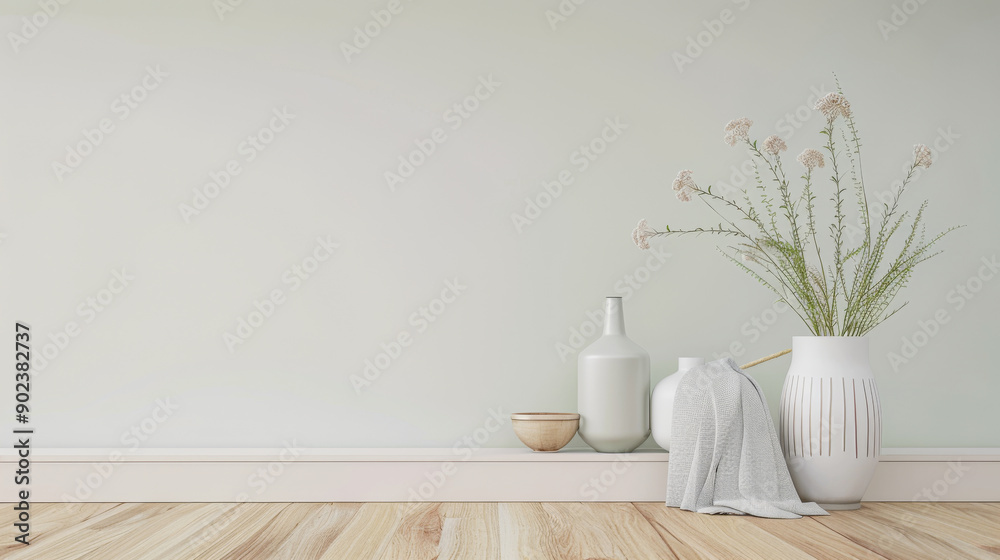 Elegant property interiors with plain light and minimal farmhouse furniture. Minimalist Real Estate composition image. Elegant property interiors with plain light and minimal farmhouse furniture. Minimalist Real Estate composition image.