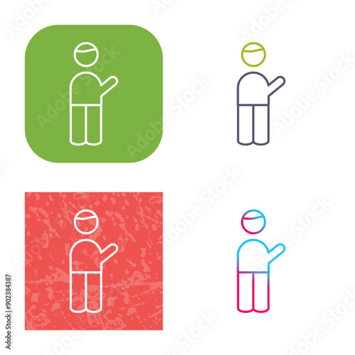 Museum Guide Icon Design