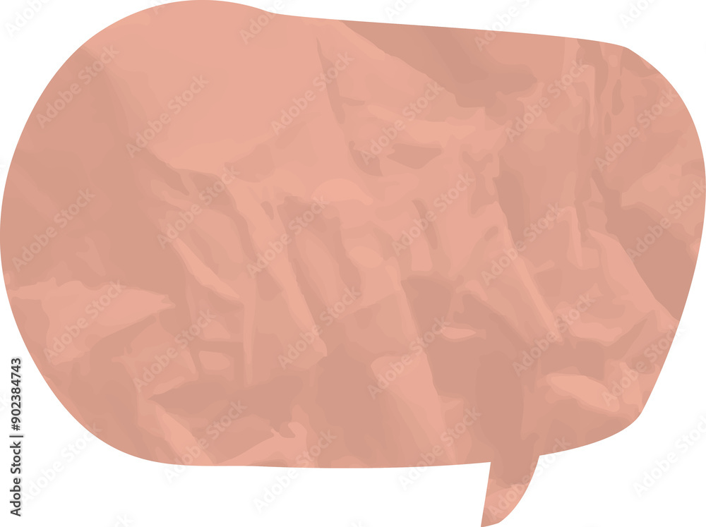 old grunge paper speech bubble, wrinkled element old grunge paper speech bubble, wrinkled element