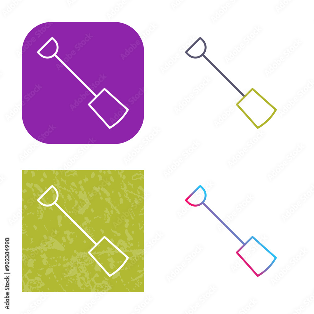 Hand Shovel Icon Design