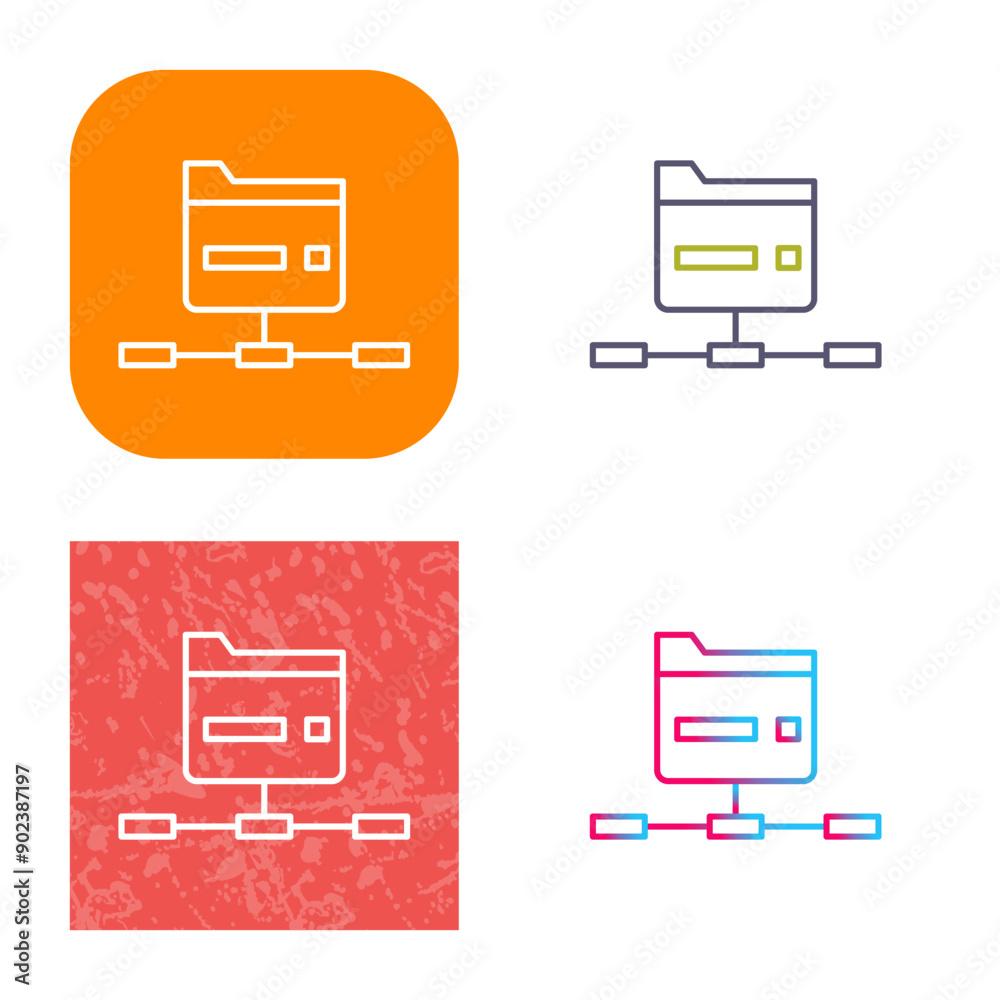 Network Folder Icon Design Network Folder Icon Design