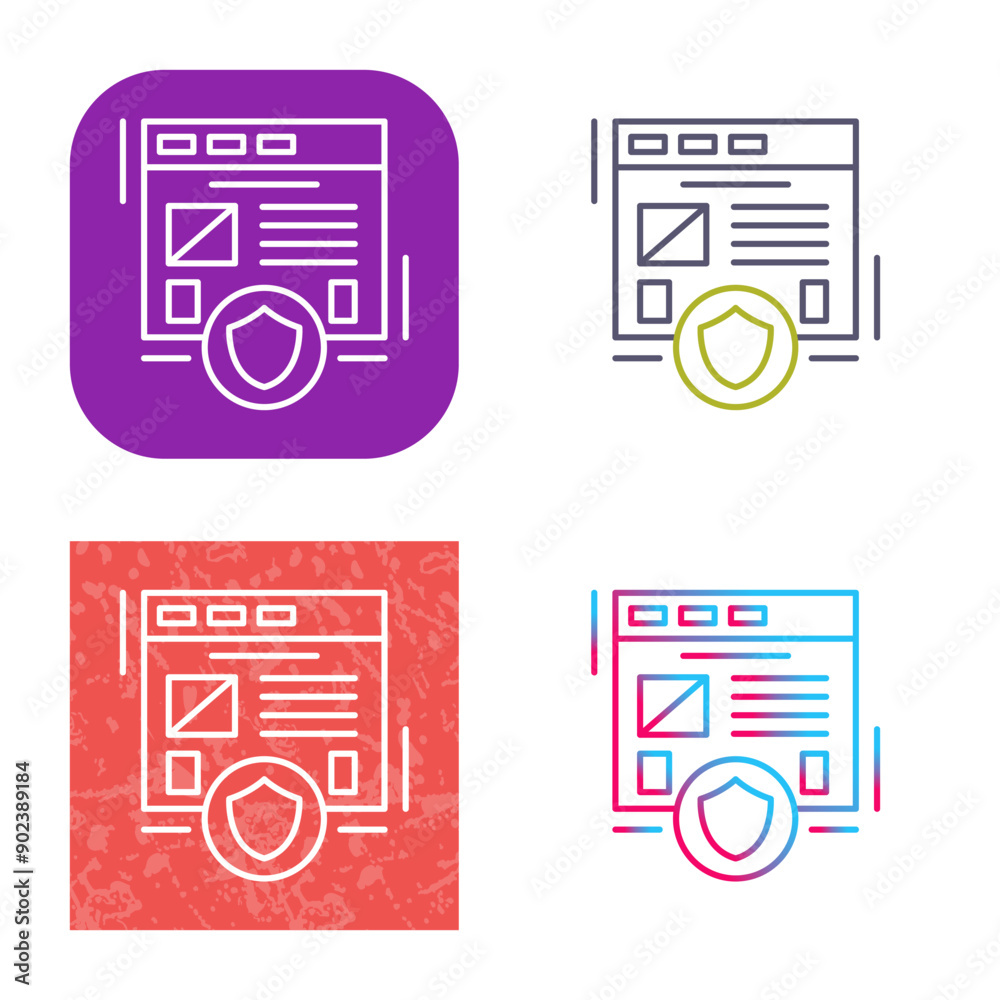 Secure Icon Design Secure Icon Design