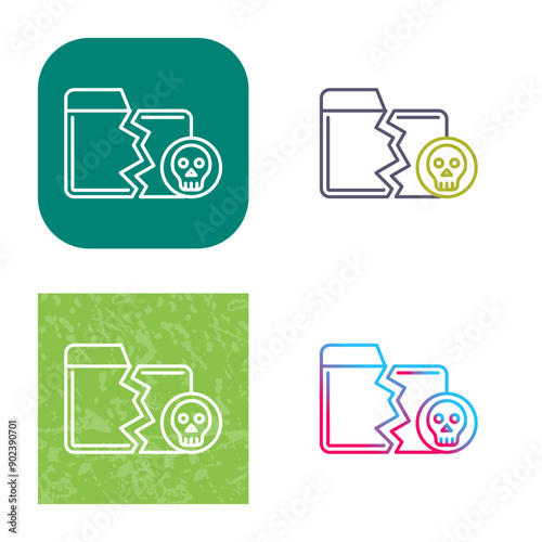 Infected Files Icon Design