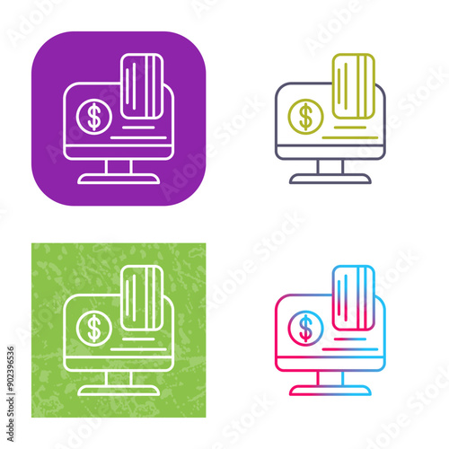 Online Payment Icon Design