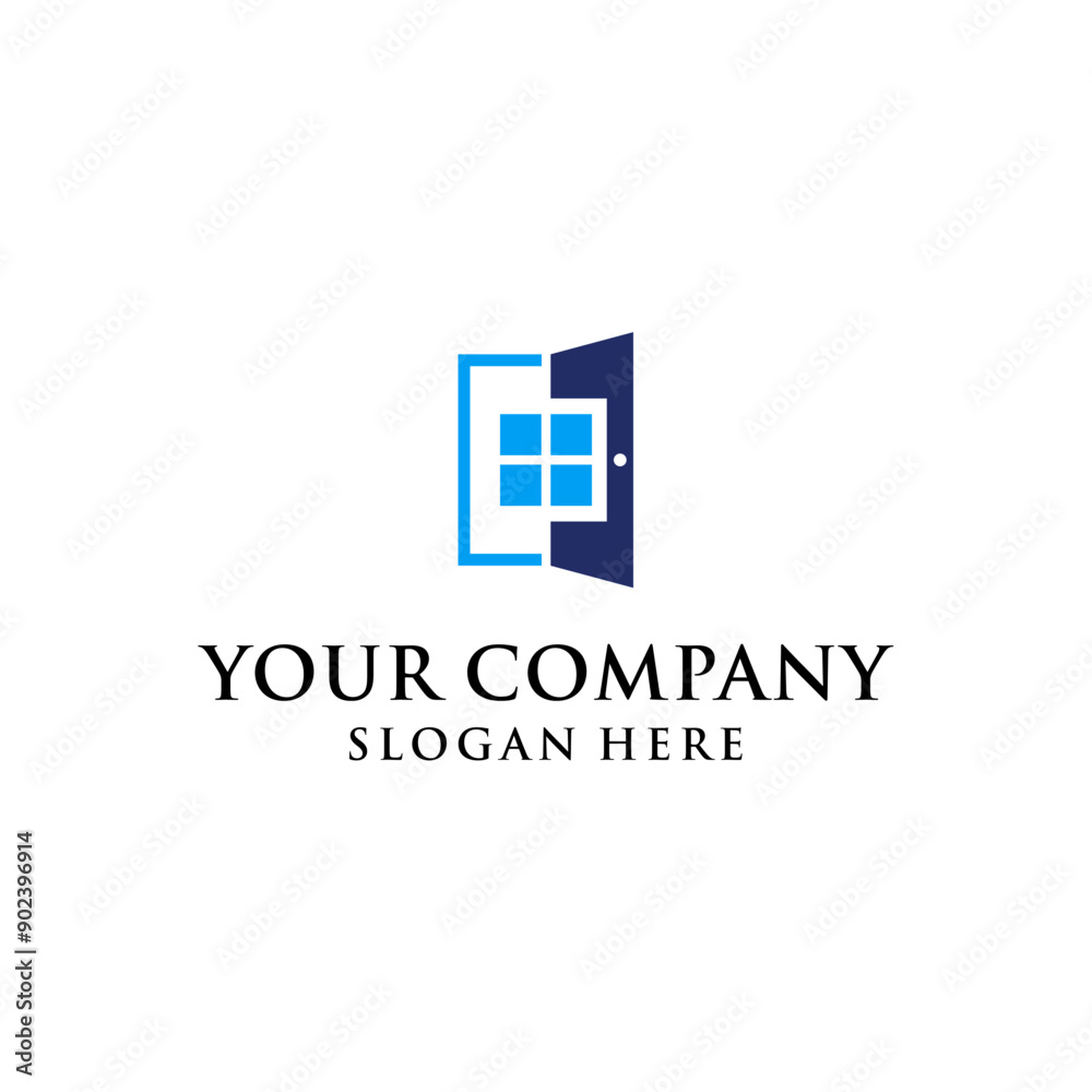clean, modern, simple door and window concept clean, modern, simple door and window concept