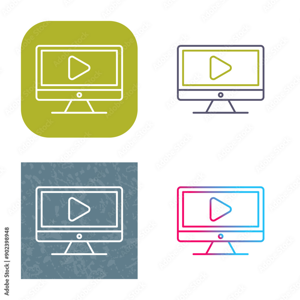 Video Lesson Icon Design