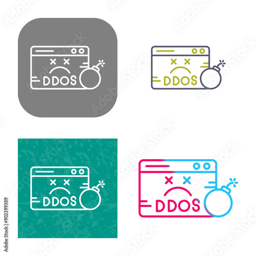 Ddos Icon Design