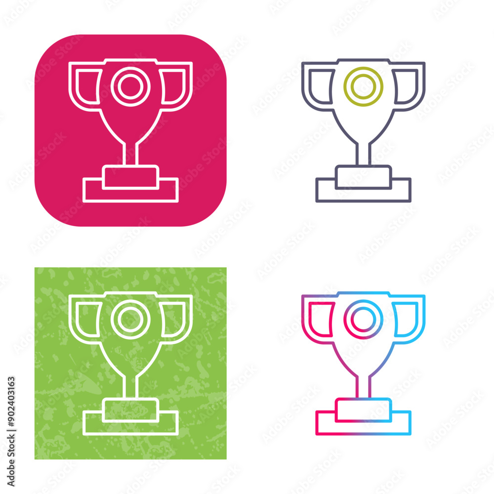 Trophy Icon Design Trophy Icon Design