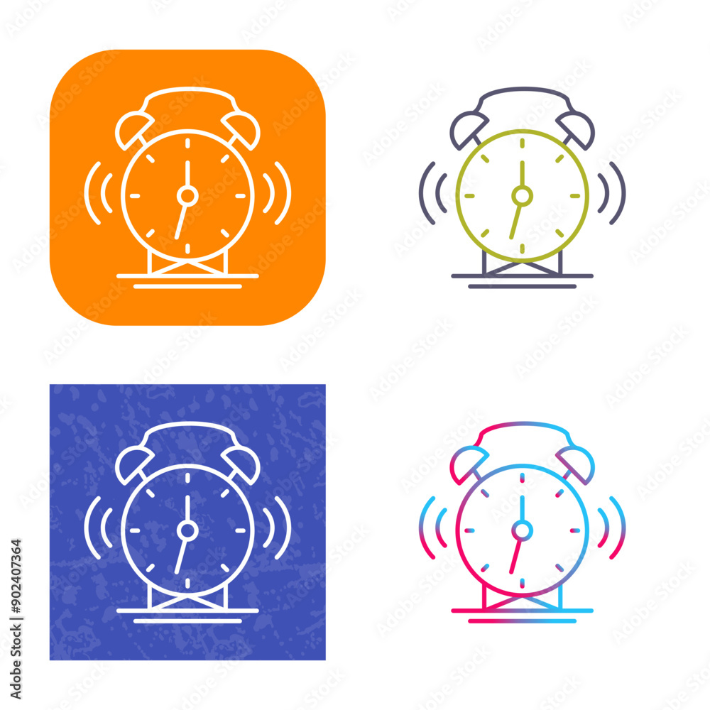Alarm Clock Icon Design Alarm Clock Icon Design