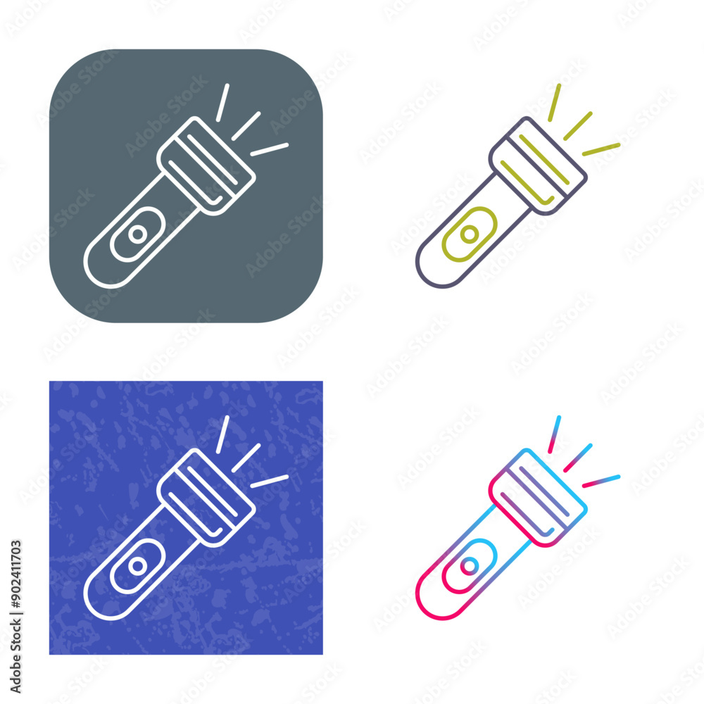 Flash Light Icon Design Flash Light Icon Design