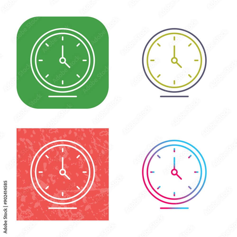 Clock Icon Design Clock Icon Design