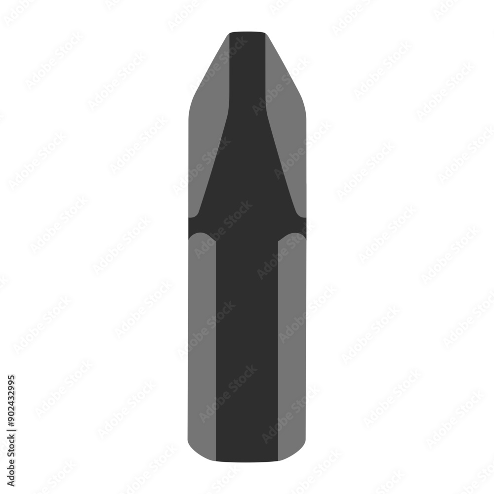 Set of metal bits for screwdriver isolated on white background. Bits for electric drill or cordless screwdriver. Hand tools for repair. Bits for bolts and screws. Silhouette icon, vector illustration. Set of metal bits for screwdriver isolated on white background. Bits for electric drill or cordless screwdriver. Hand tools for repair. Bits for bolts and screws. Silhouette icon, vector illustration.