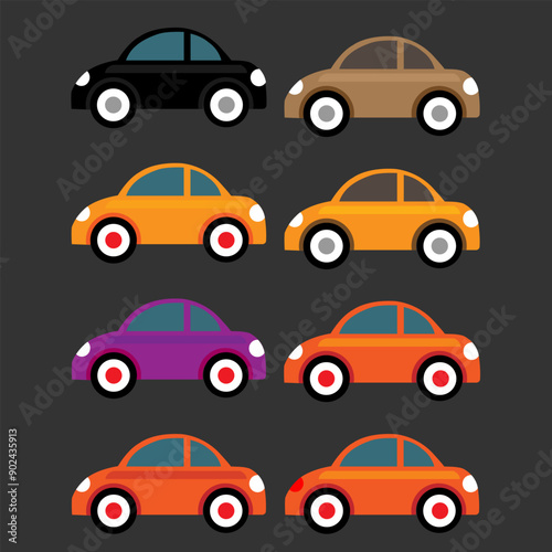 car  icon with car logo
