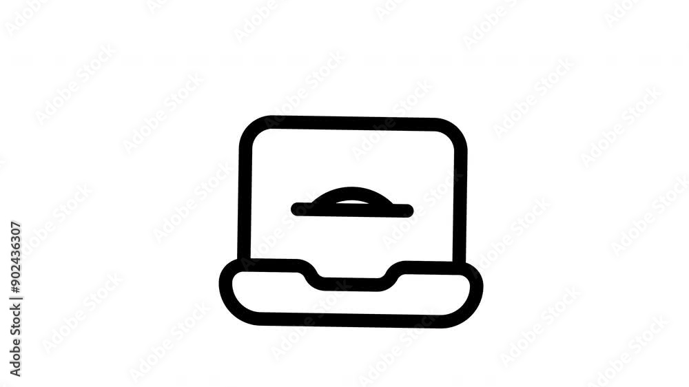 laptop animated icon