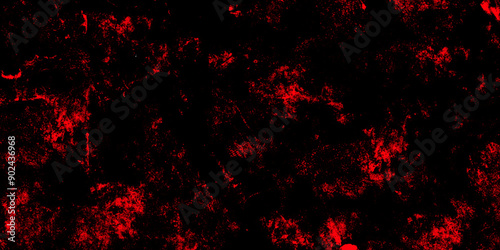 Abstract red marble on black background. Dark grunge textured red concrete wall background. gray and red granite tiles floor on red background. gloomy black and red colors background for design.