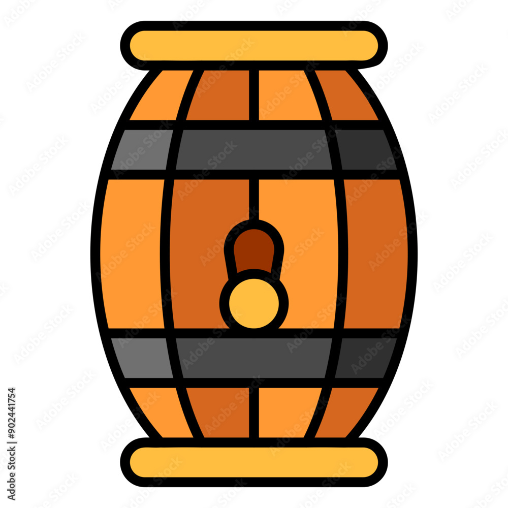 barrel, Beer, beverage, bucket, celebration Icon