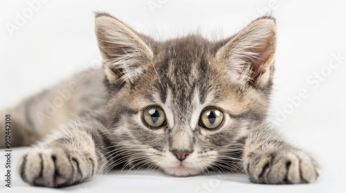 Small gray kitten