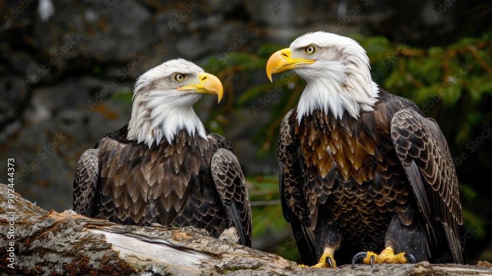 American Bald Eagle (Haliaeetus leucocephalus) American Bald Eagle (Haliaeetus leucocephalus)