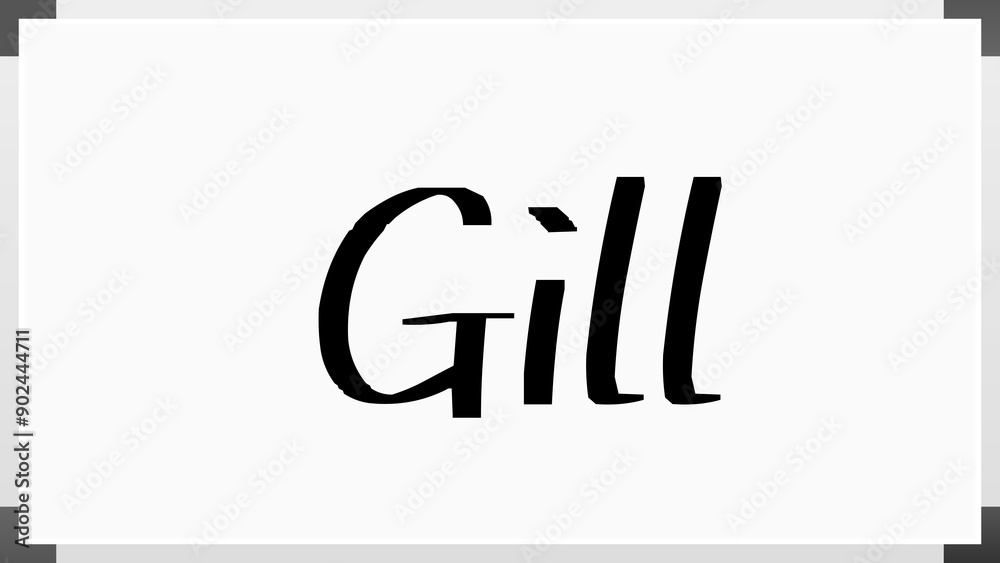 Gill のホワイトボード風イラスト Gill のホワイトボード風イラスト