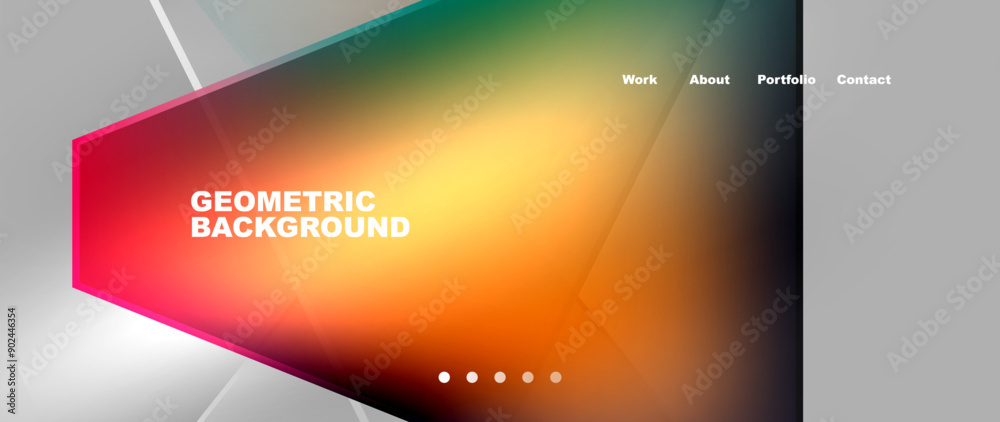 Gradient triangle geometric minimal wallpaper Gradient triangle geometric minimal wallpaper