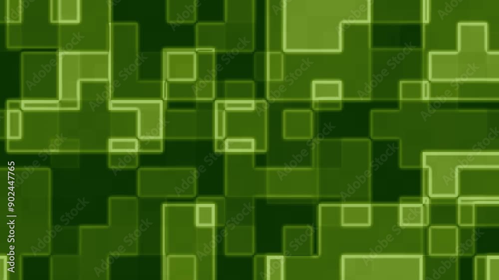 Green glowing, semitransparent square shapes on a background. Suitable for technology, modern design, digital concepts, and abstract backgrounds. Green glowing, semitransparent square shapes on a background. Suitable for technology, modern design, digital concepts, and abstract backgrounds.