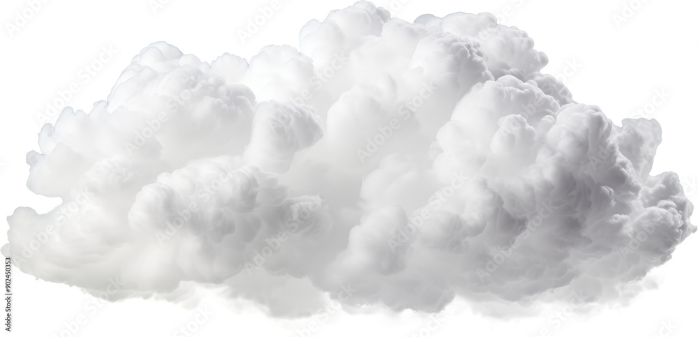 White fluffy cloud White fluffy cloud