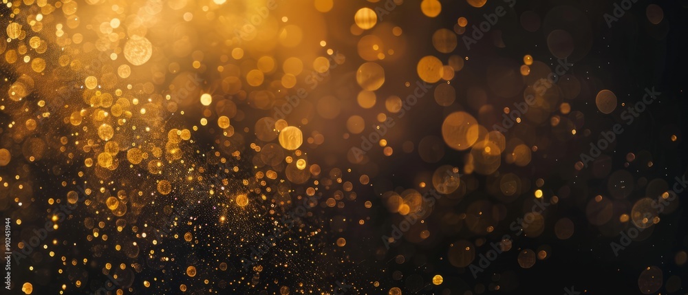 Overlay of warm light leaks texture, on black background, Generative AI Overlay of warm light leaks texture, on black background, Generative AI