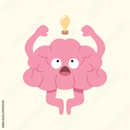 Illustration Brain Organs