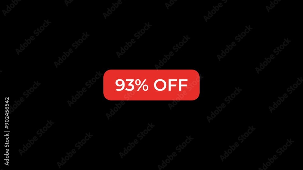 94 Percent Off Red Button Animation 94 Percent Off Red Button Animation