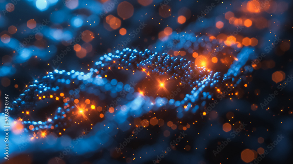 Clean background with a hexagon DNA network design, illustrating advanced science, chemical processes, and biotechnology concepts. Clean background with a hexagon DNA network design, illustrating advanced science, chemical processes, and biotechnology concepts.