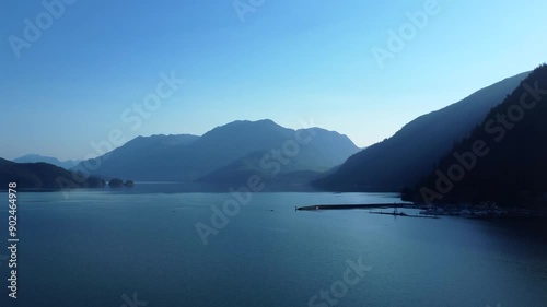 Wallpaper Mural Beautiful view of Harrison Hot Springs Lake in British Columbia, Canada Torontodigital.ca