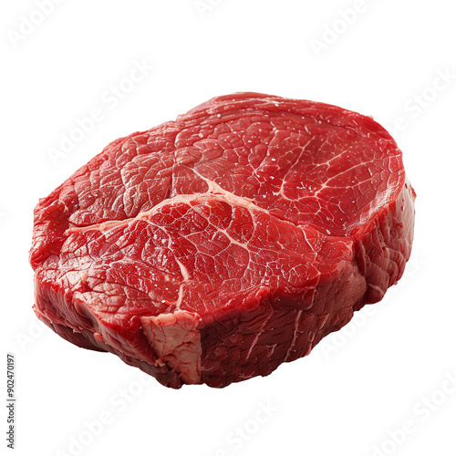 fresh raw meat isolated on transparent or white background
 