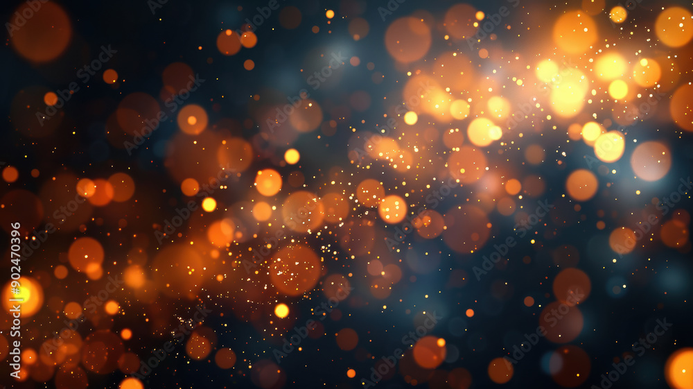 Golden Bokeh Abstract Background Golden Bokeh Abstract Background
