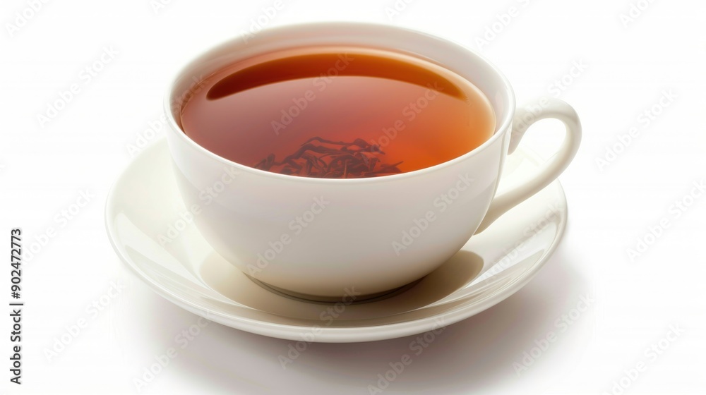 Cup of tea isolated on white background Cup of tea isolated on white background